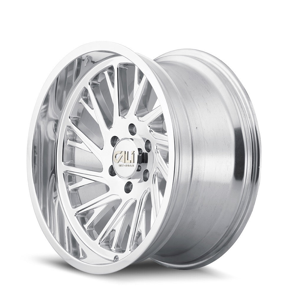 20x10 Cali Purge Polished Rims 6x139