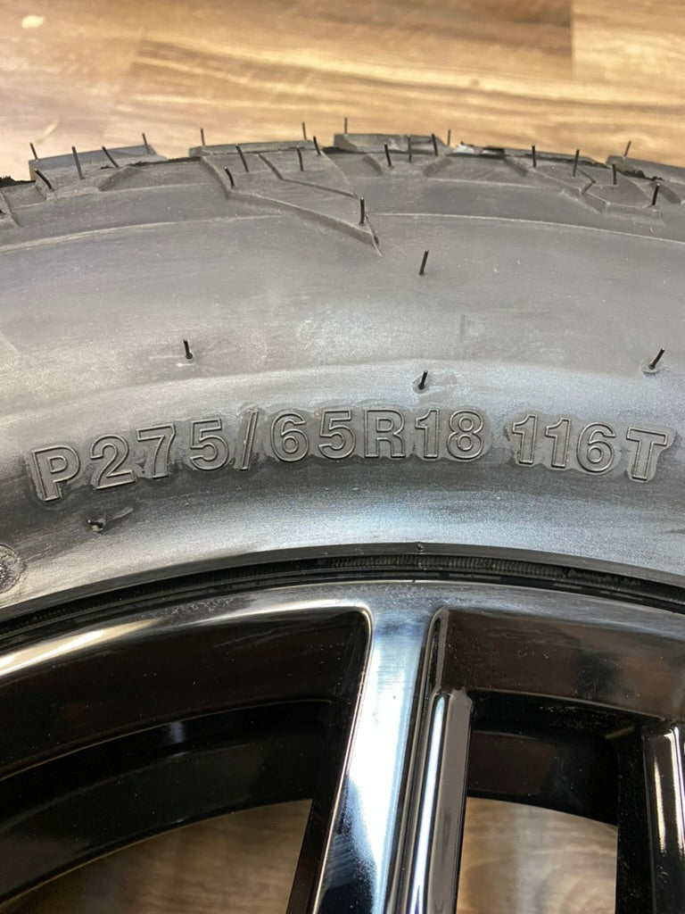 275/65/18 Fuel Gripper A/T All season tires rims Ford F-150