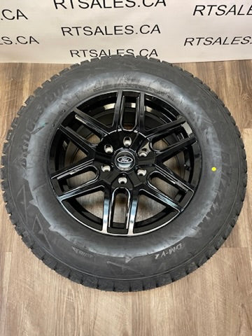 275/65/18 BRIDGESTONE WINTER tires rims Chevy GMC Ram Toyota 6x139 1500