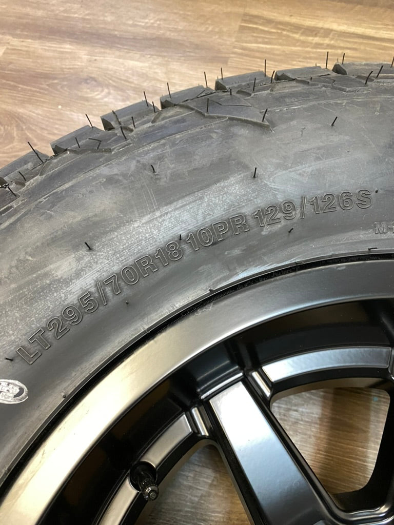 295/70/18 Fuel Tires & Rims Ford F250 F350 Super Duty