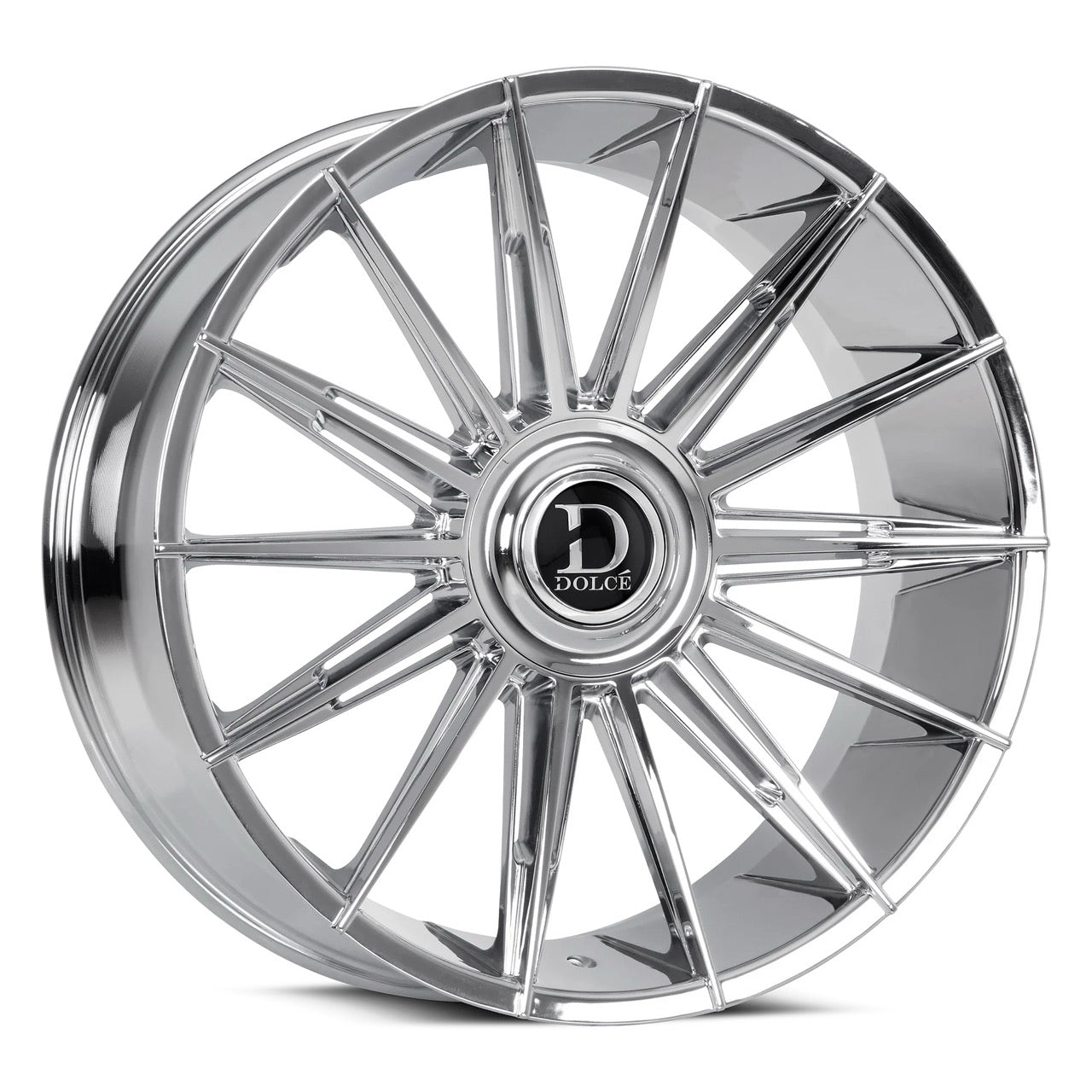 24x10 DOLCE Chrome Mirelli Rims 6x139 6x135