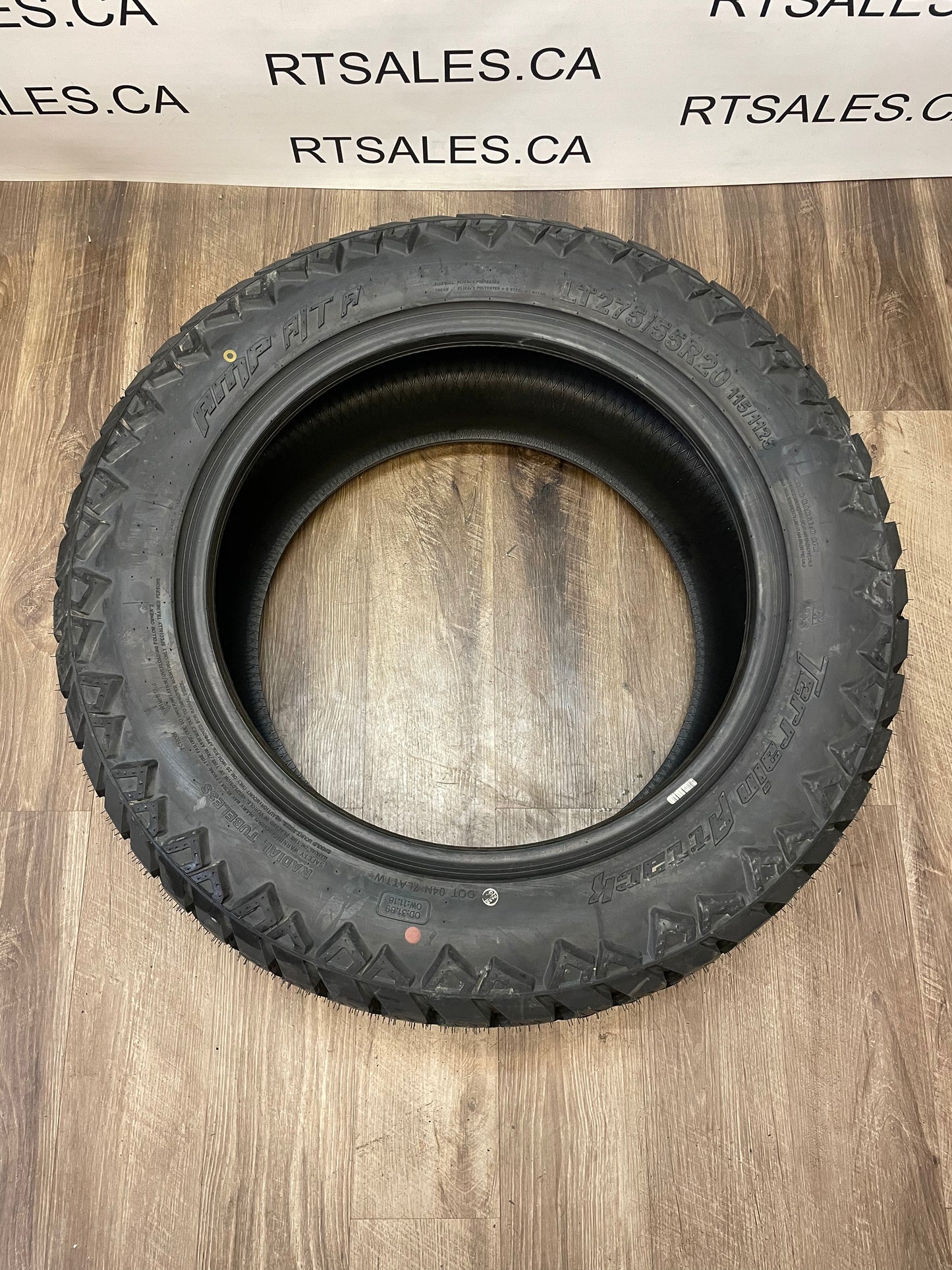 LT 275/55/20 Amp Terrain Attack A/T D All Season Tires