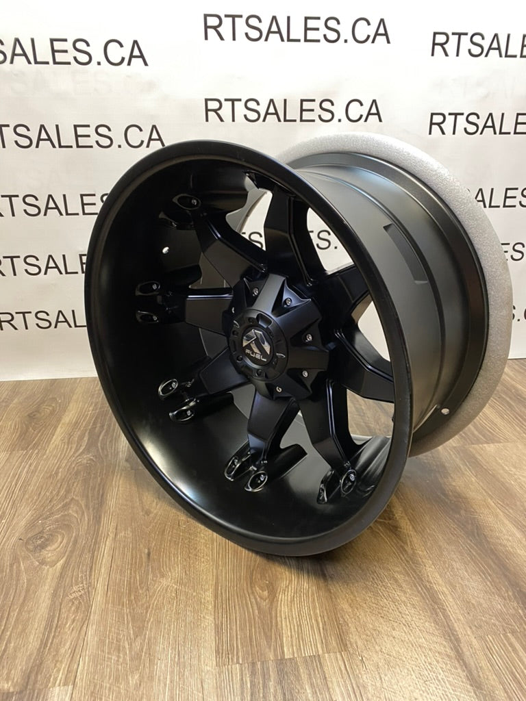 20x12 Fuel Octane Rims 8x170 Ford F250 F350 Super Duty