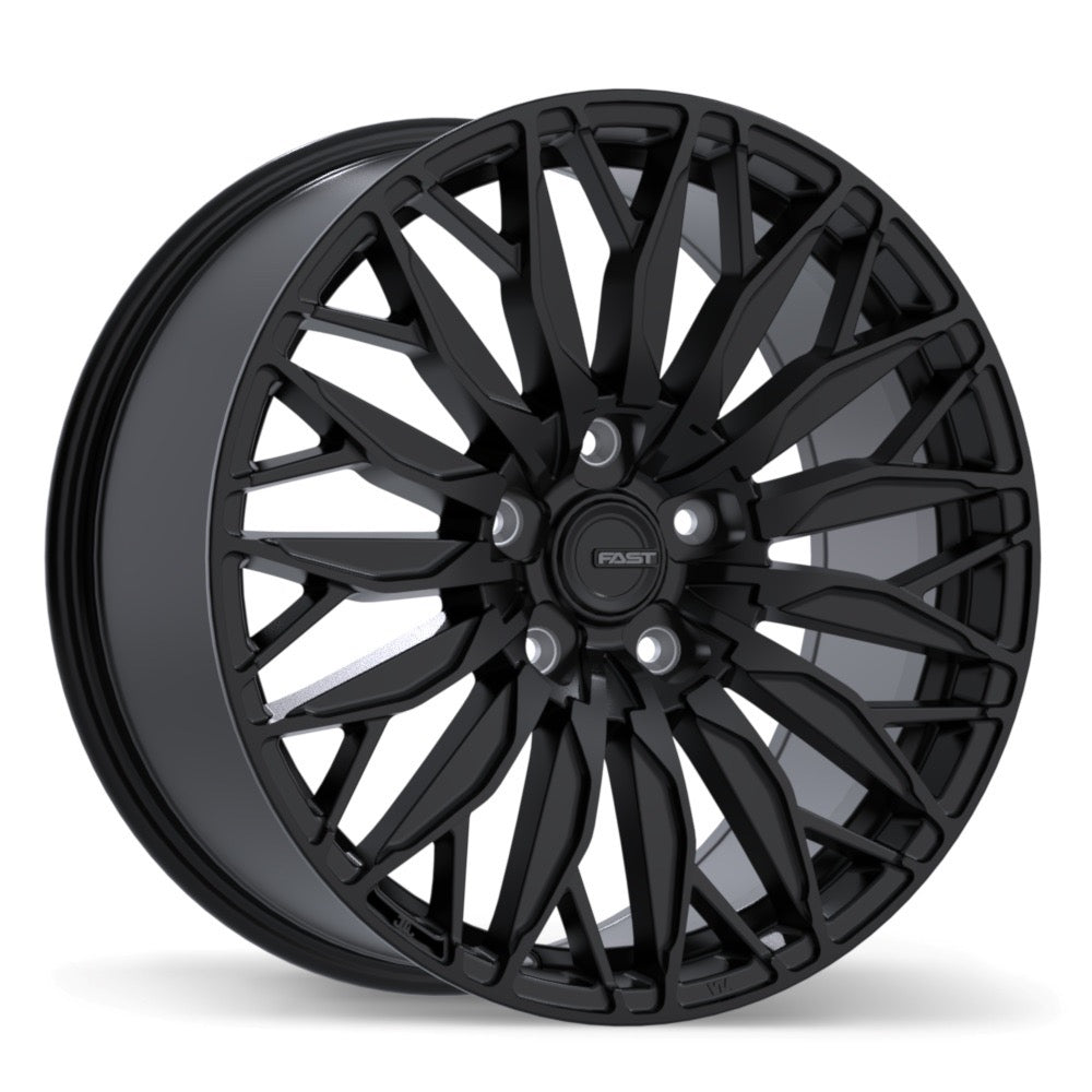 Fast Onyx Satin Black Rims - 19", 20", 21" & 22"