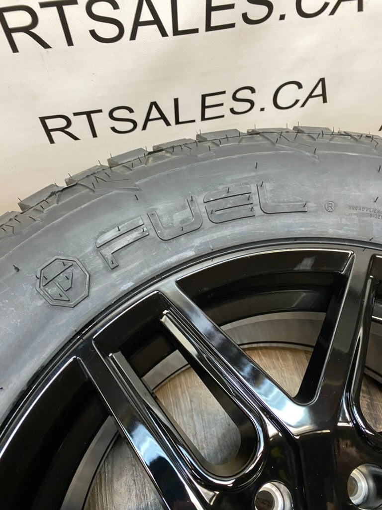 275/65/18 Fuel Gripper A/T All season tires rims Ford F-150