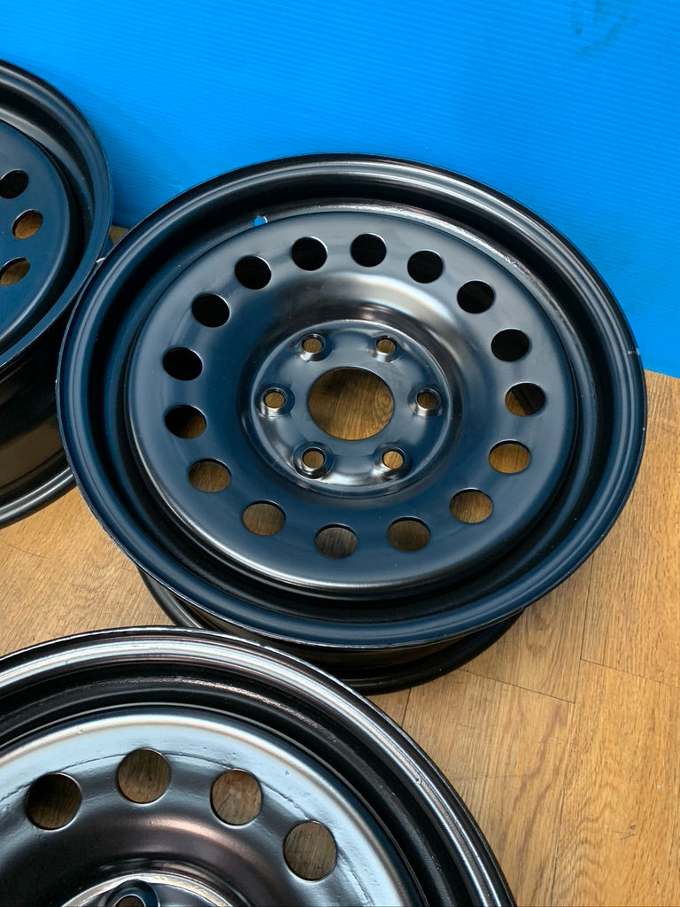 17x7.5 Black Steel Rims 6x135 Ford F-150 Expedition