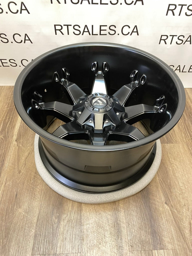20x12 Fuel Octane Rims 8x170 Ford F250 F350 Super Duty