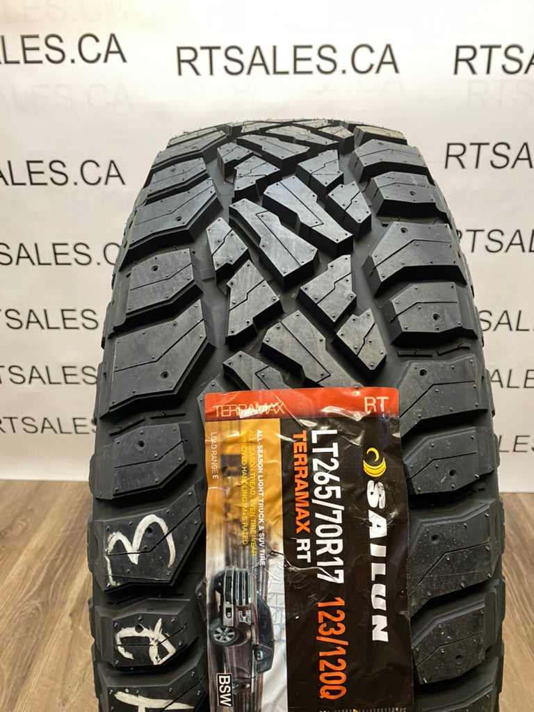 LT 265/70/17 Sailun Terramax RT / LR-E (Set of Four)