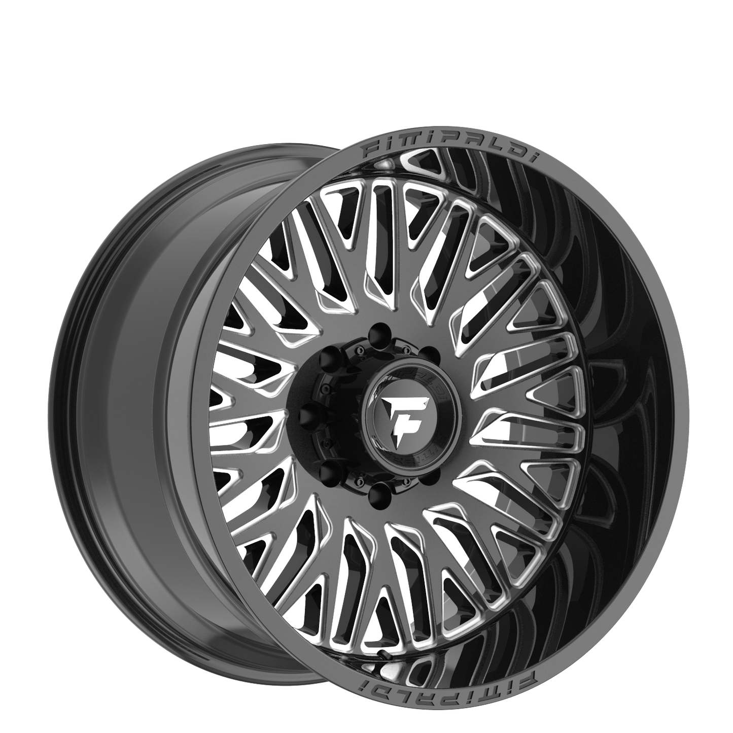Fittipaldi FA07 Gloss Black Milled Rims - R&T Sales