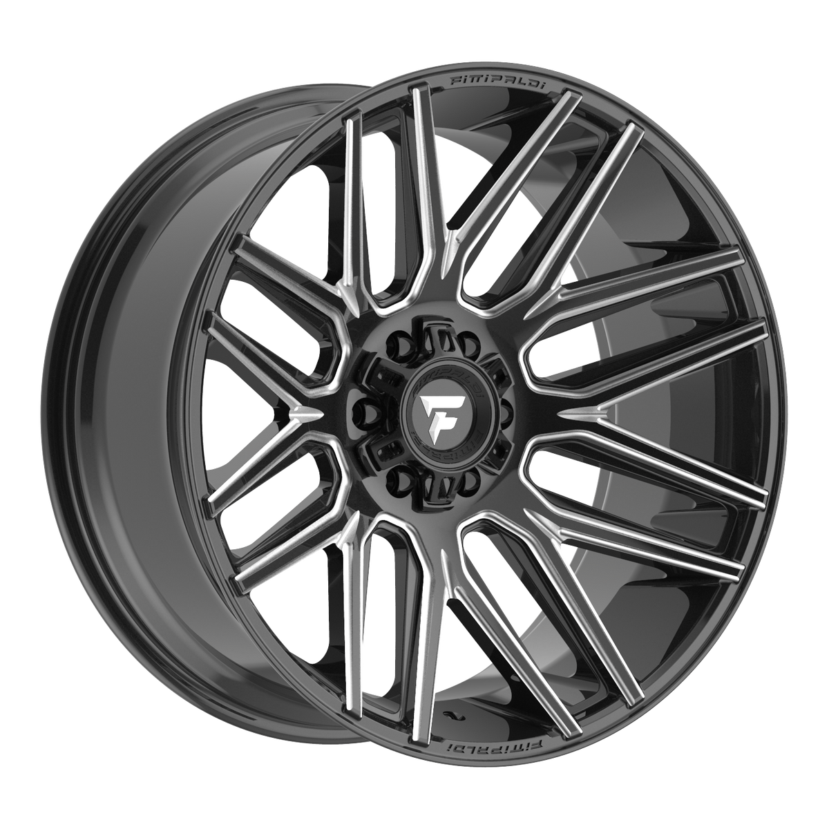Fittipaldi FA14 Gloss Black Milled Rims - R&T Sales