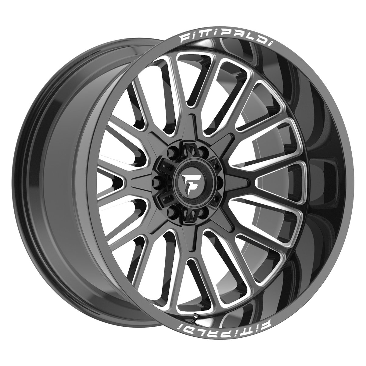 Fittipaldi FA18BM Gloss Black Milled Rims - R&T Sales