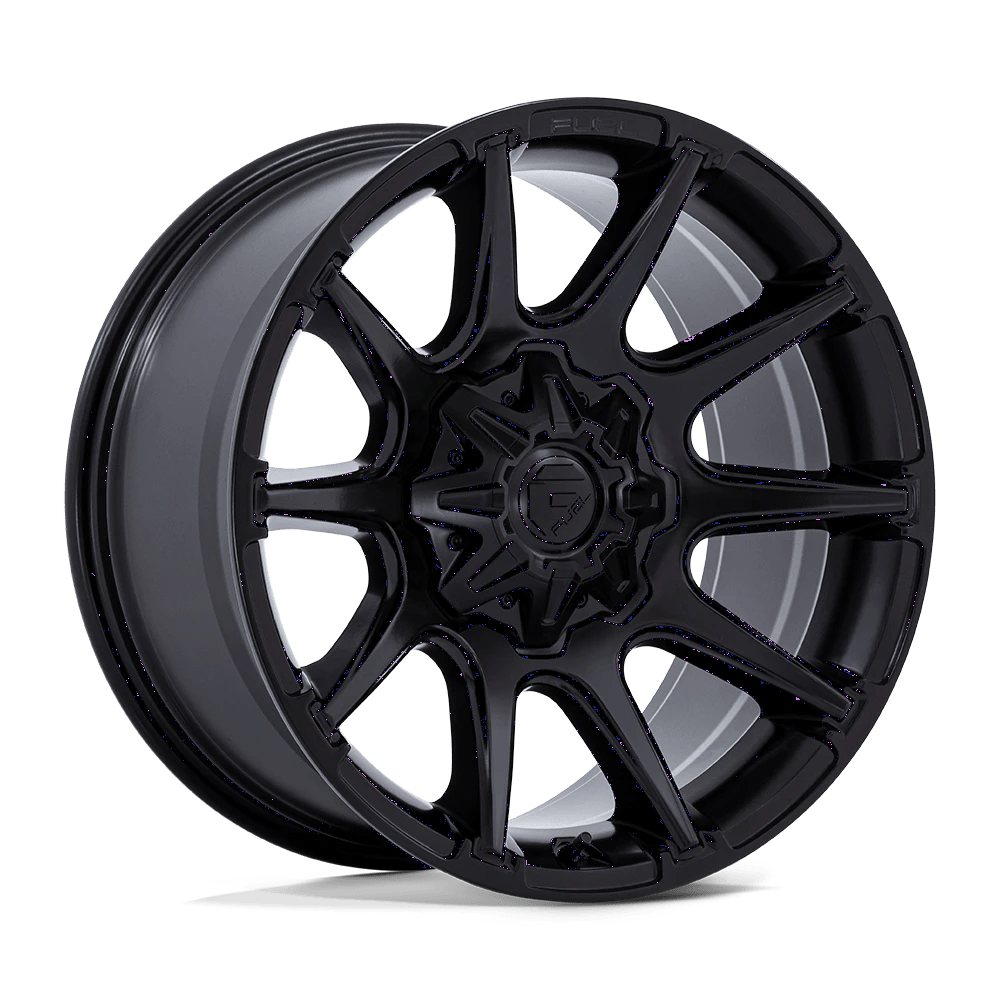 22x10 Fuel Super C Rims 5x127, 5x139.7 — Matte Black
