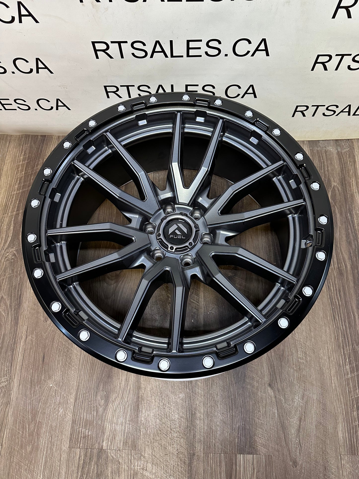22x10 Fuel Rebel Rims 6x135