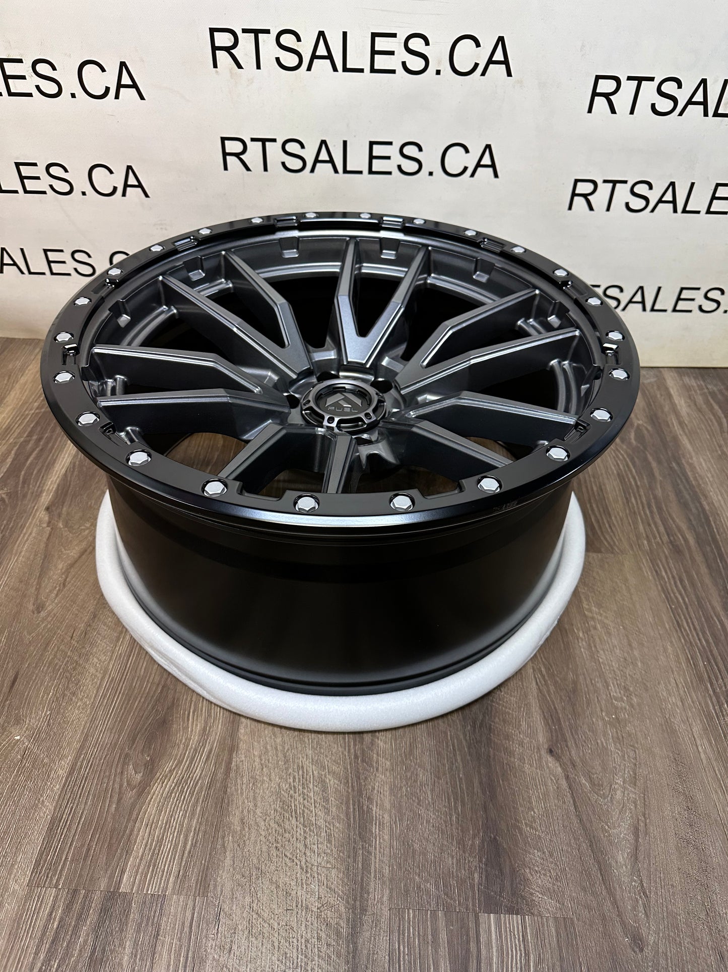22x10 Fuel Rebel Rims 6x135