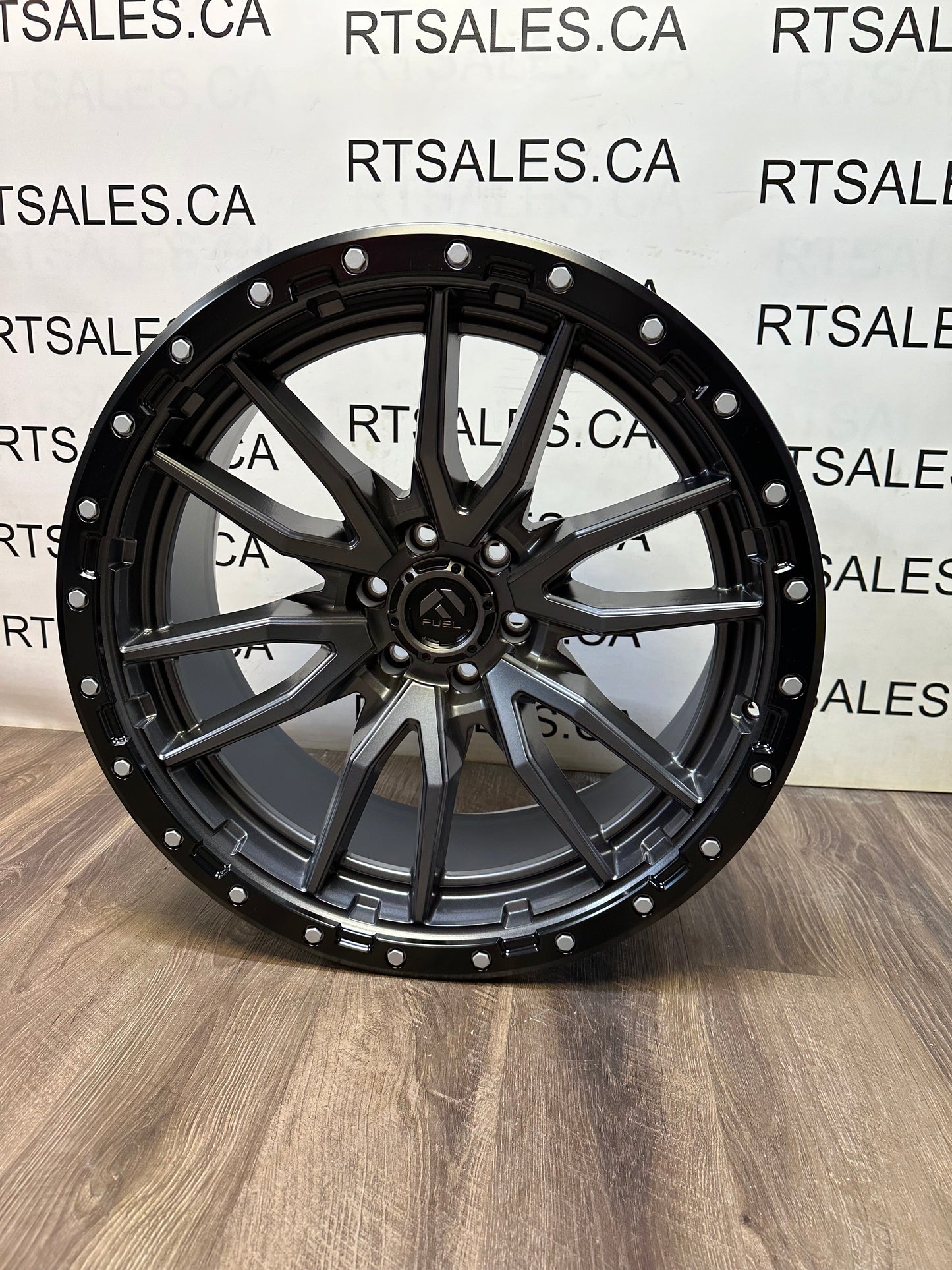 22x10 Fuel Rebel Rims 6x135