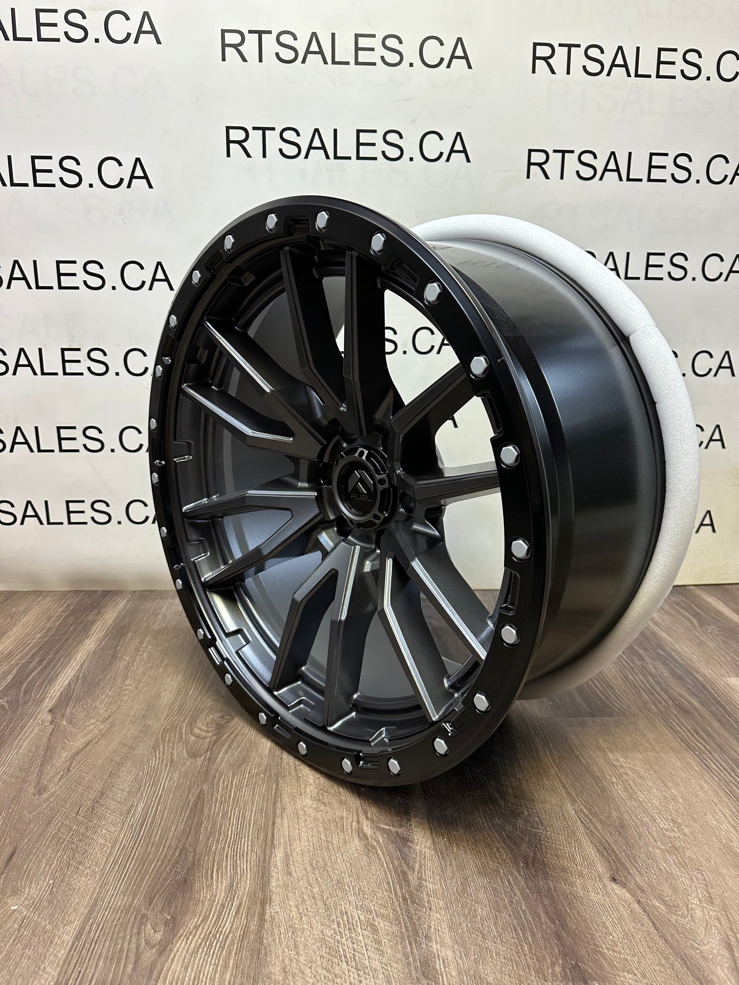 22x10 Fuel Rebel Rims 6x135