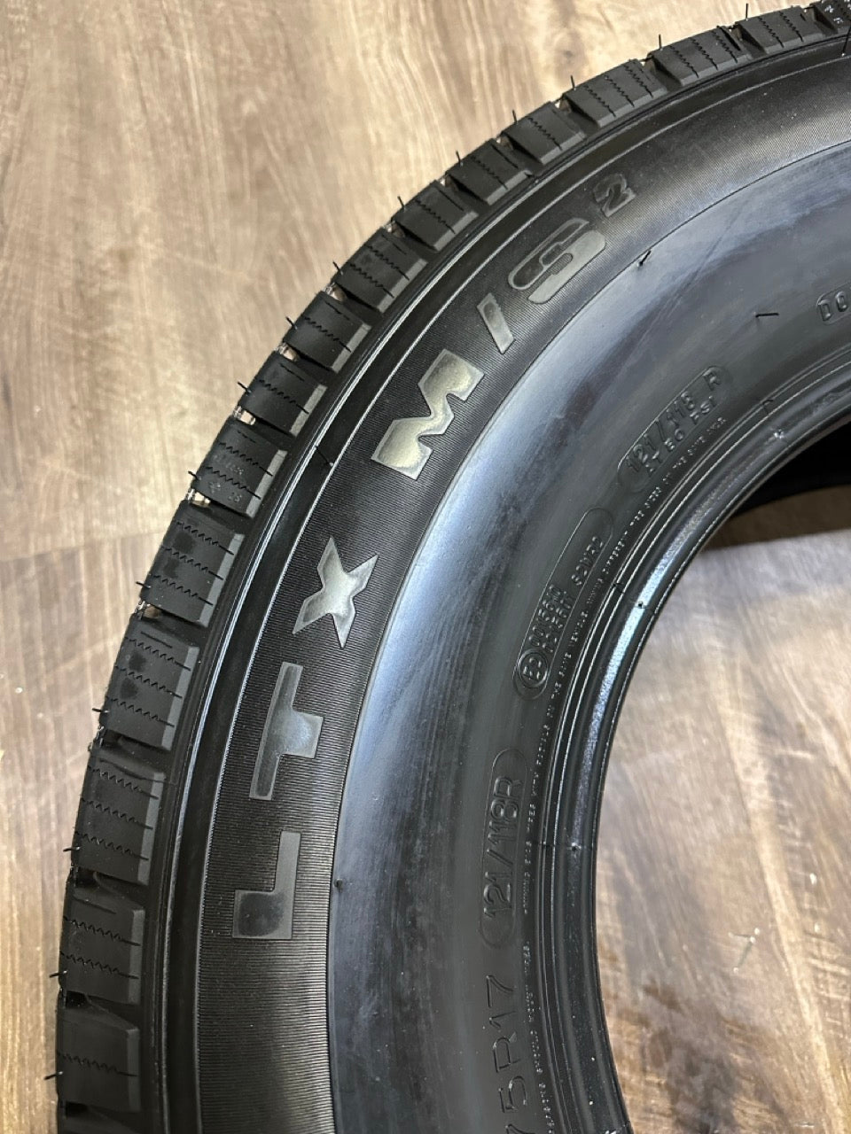 LT 245/75/17 Michelin MS2 E All Season Tires (Takeoffs)