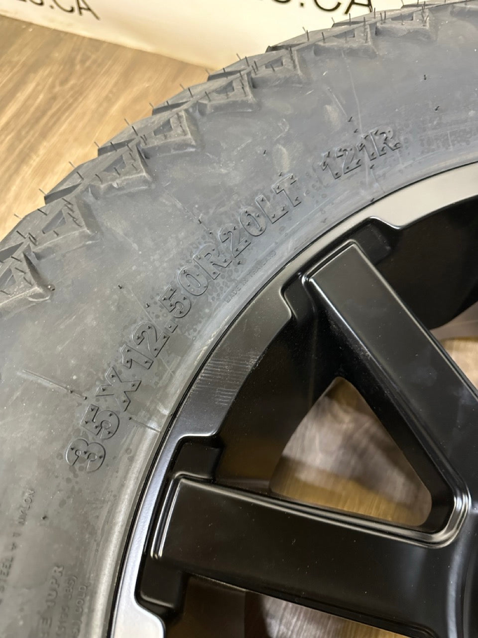 35x12.5x20 AMP Attack tires Fuel Rims Dodge Ram GM 2500 3500