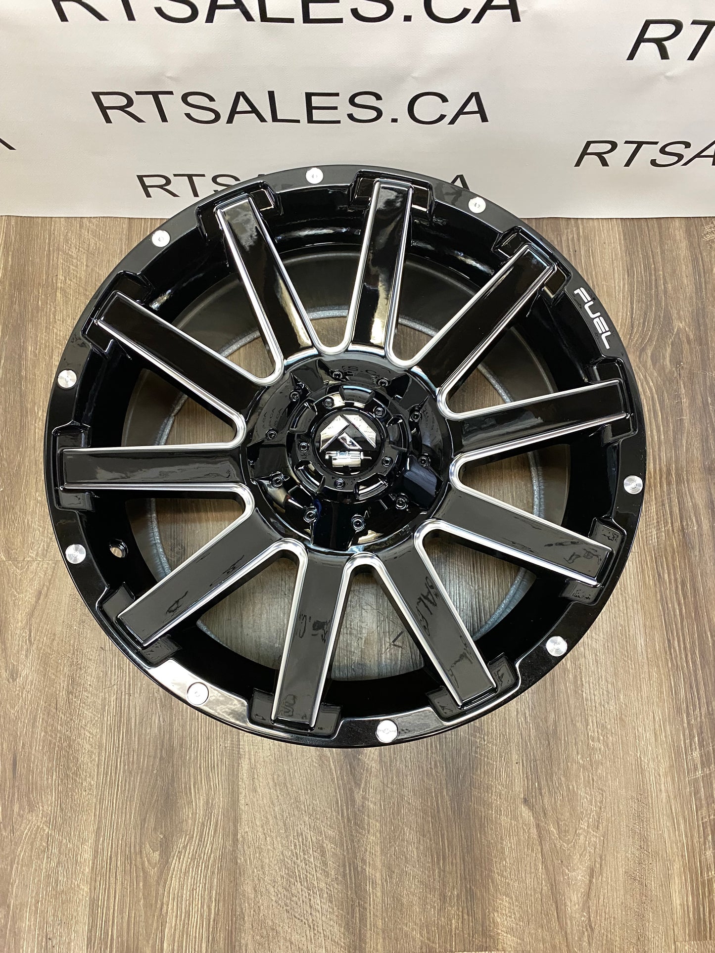 18x9 Fuel Contra Rims 5x114/127 Jeep Wrangler (Set of Five)