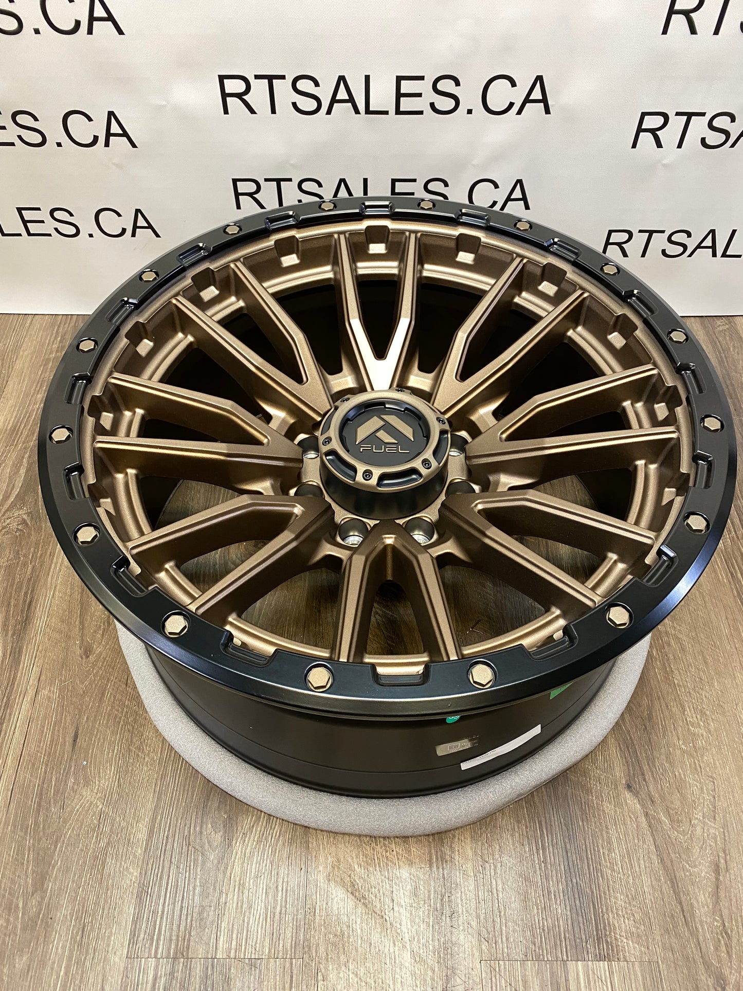 22 inch Fuel Rebel Rims 8x165 Dodge Ram GMC Chevy 2500 3500