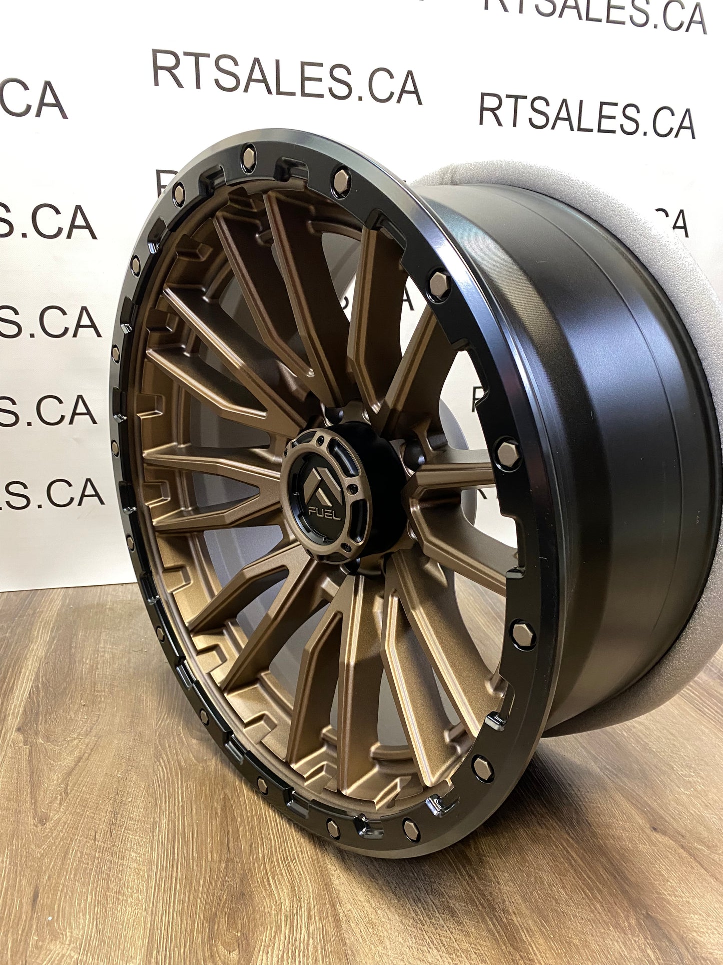 22 inch Fuel Rebel Rims 8x165 Dodge Ram GMC Chevy 2500 3500