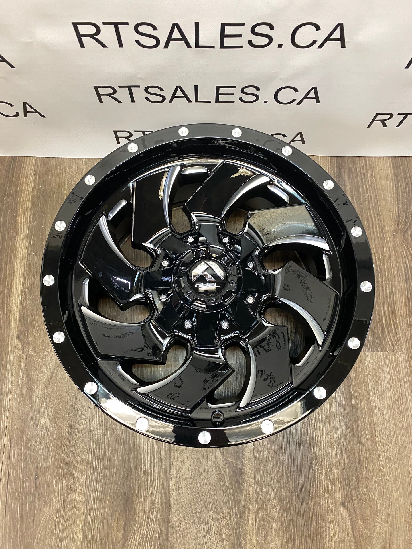 17x9 Fuel Cleaver Rims 6x135/139.7 Ford GM Ram