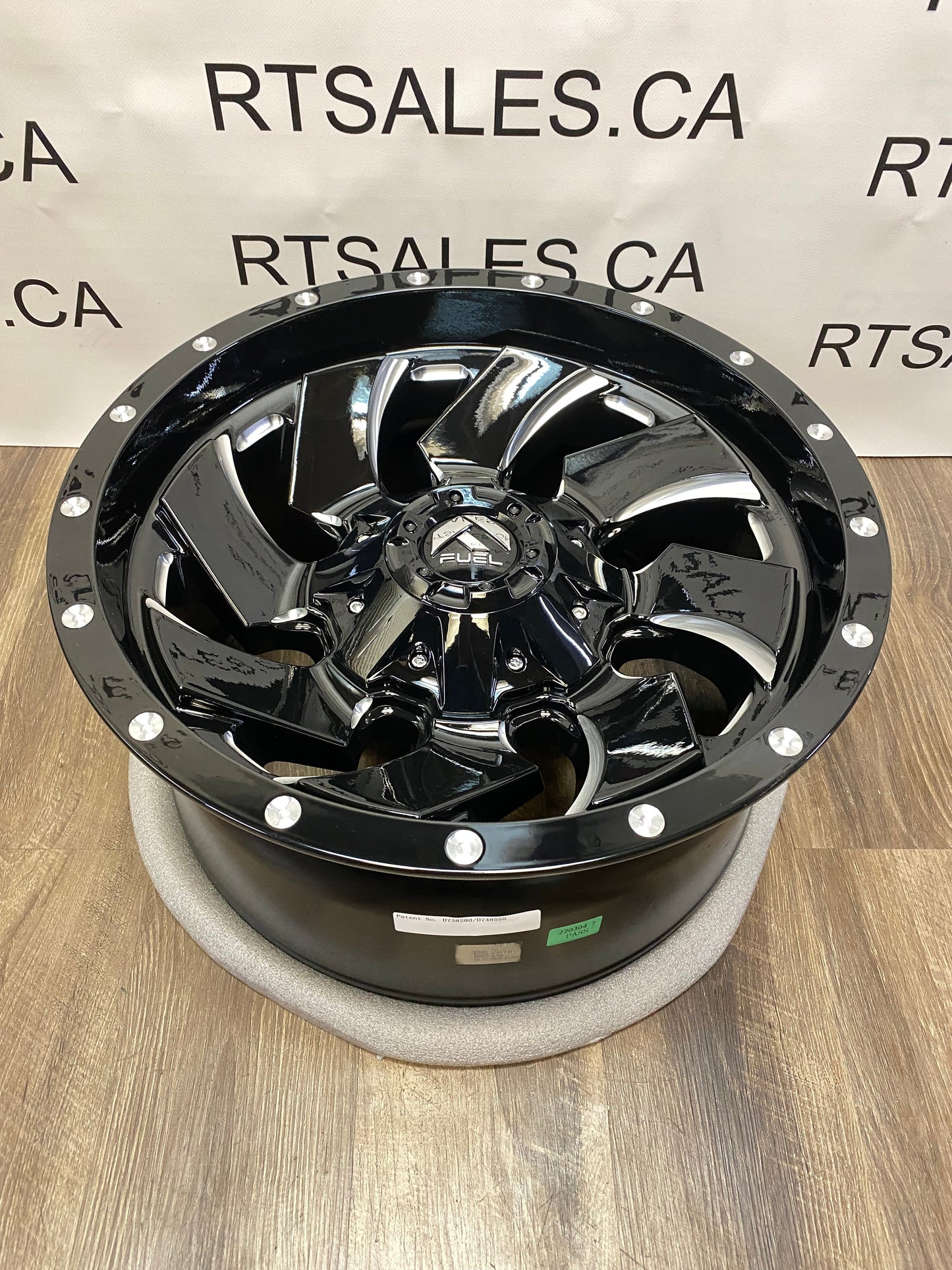 17x9 Fuel Cleaver Rims 6x135/139.7 Ford GM Ram
