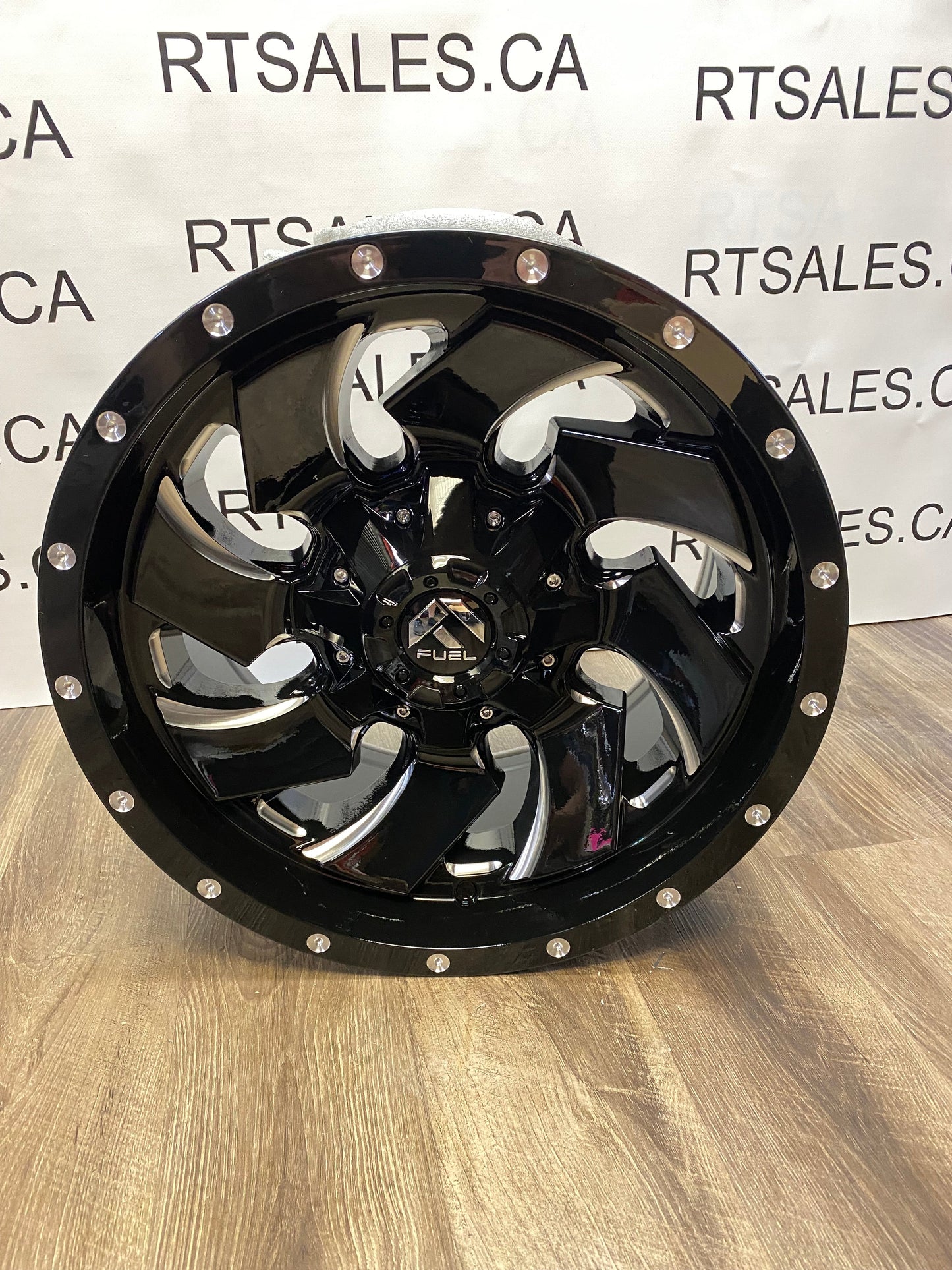 17x9 Fuel Cleaver Rims 6x135/139.7 Ford GM Ram