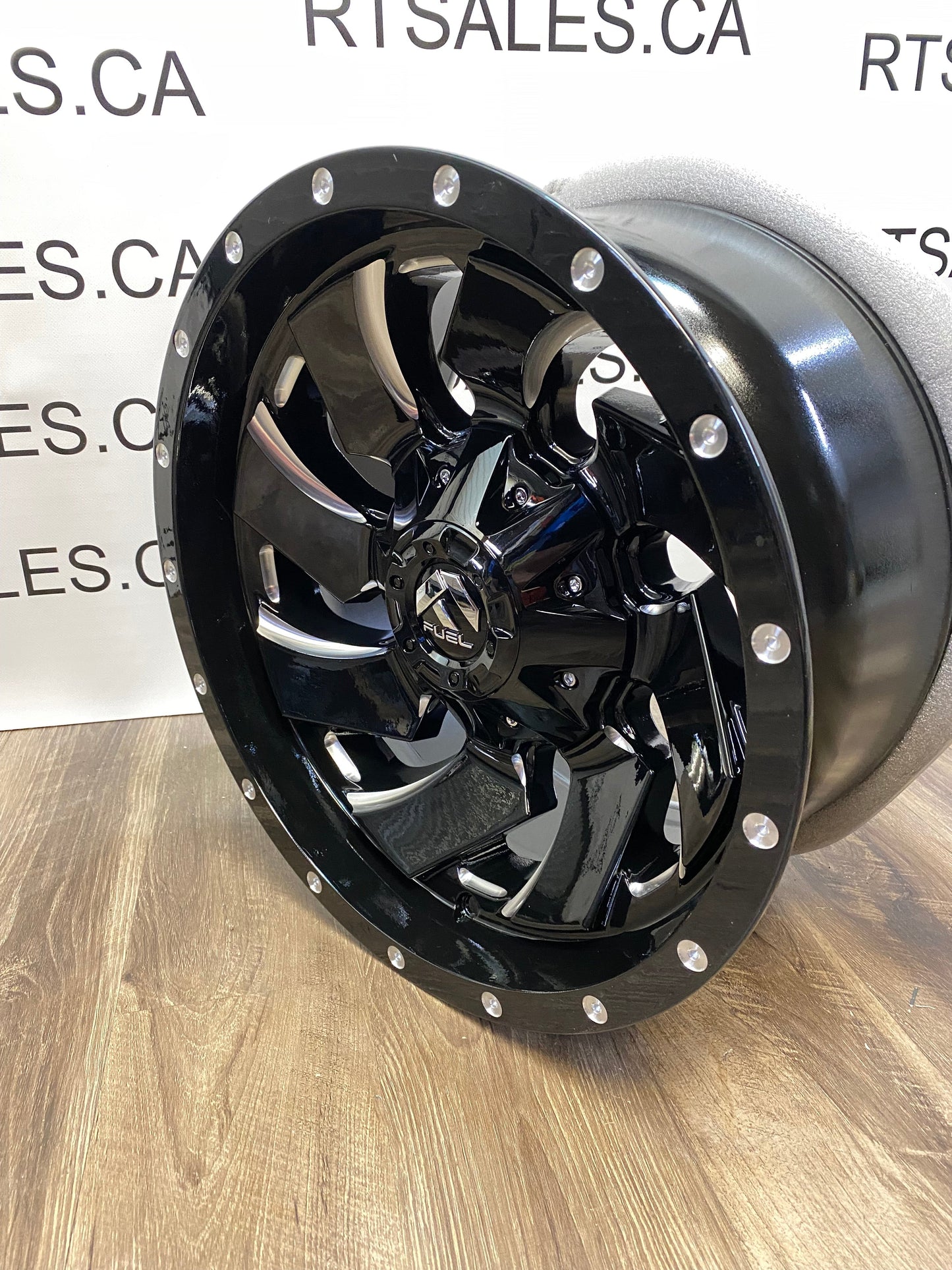 17x9 Fuel Cleaver Rims 6x135/139.7 Ford GM Ram