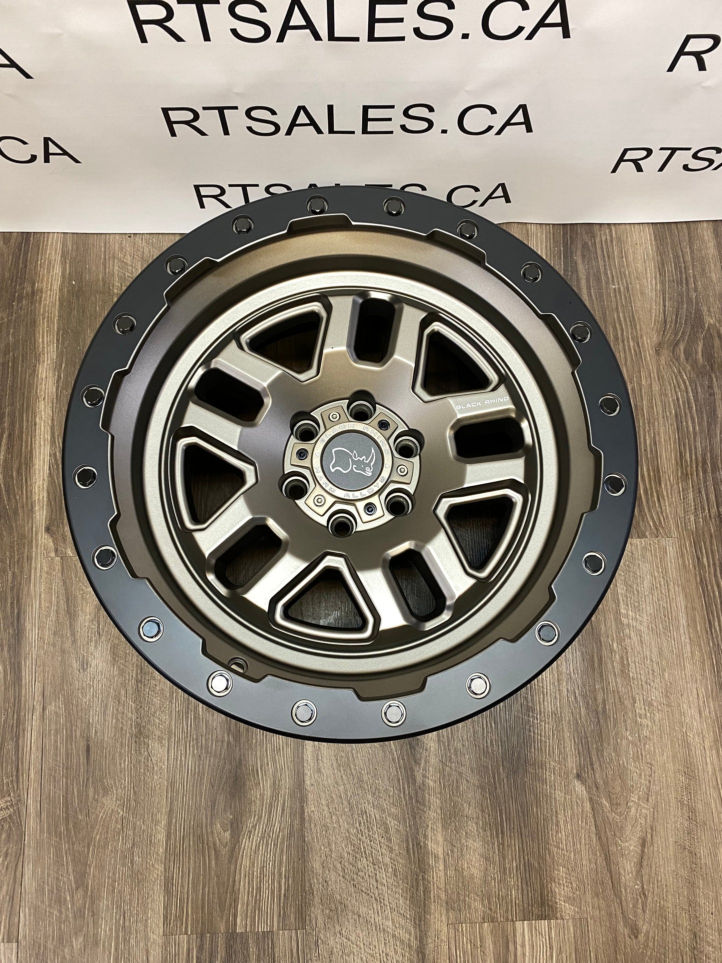 18 inch Black Rhino Rims 6x120 CHEVY Colorado & GMC Canyon