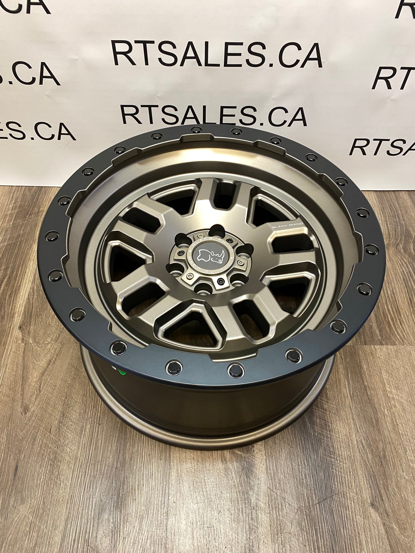 18 inch Black Rhino Rims 6x120 CHEVY Colorado & GMC Canyon