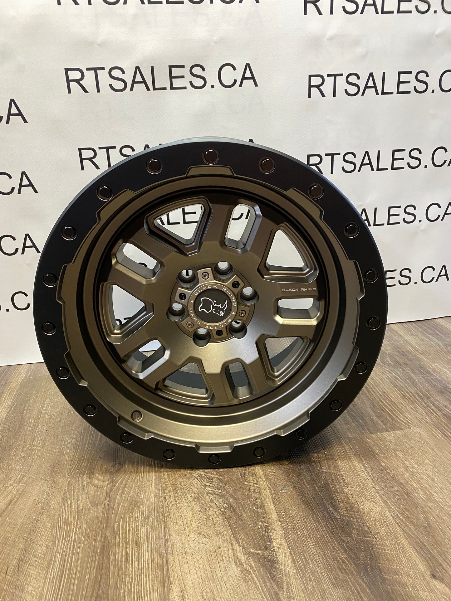 18 inch Black Rhino Rims 6x120 CHEVY Colorado & GMC Canyon