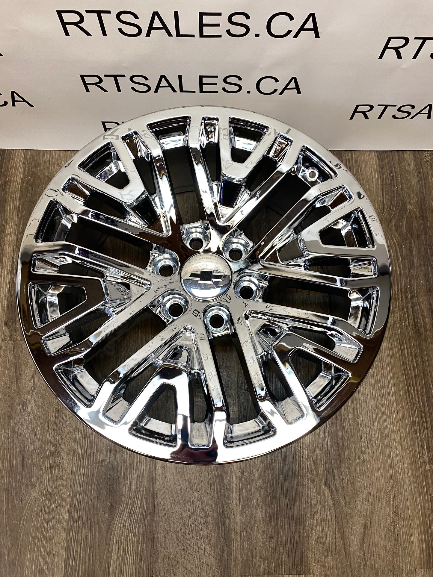 20 inch Denali Replika Chrome Rims 6x139.7 GM 1500 Ram