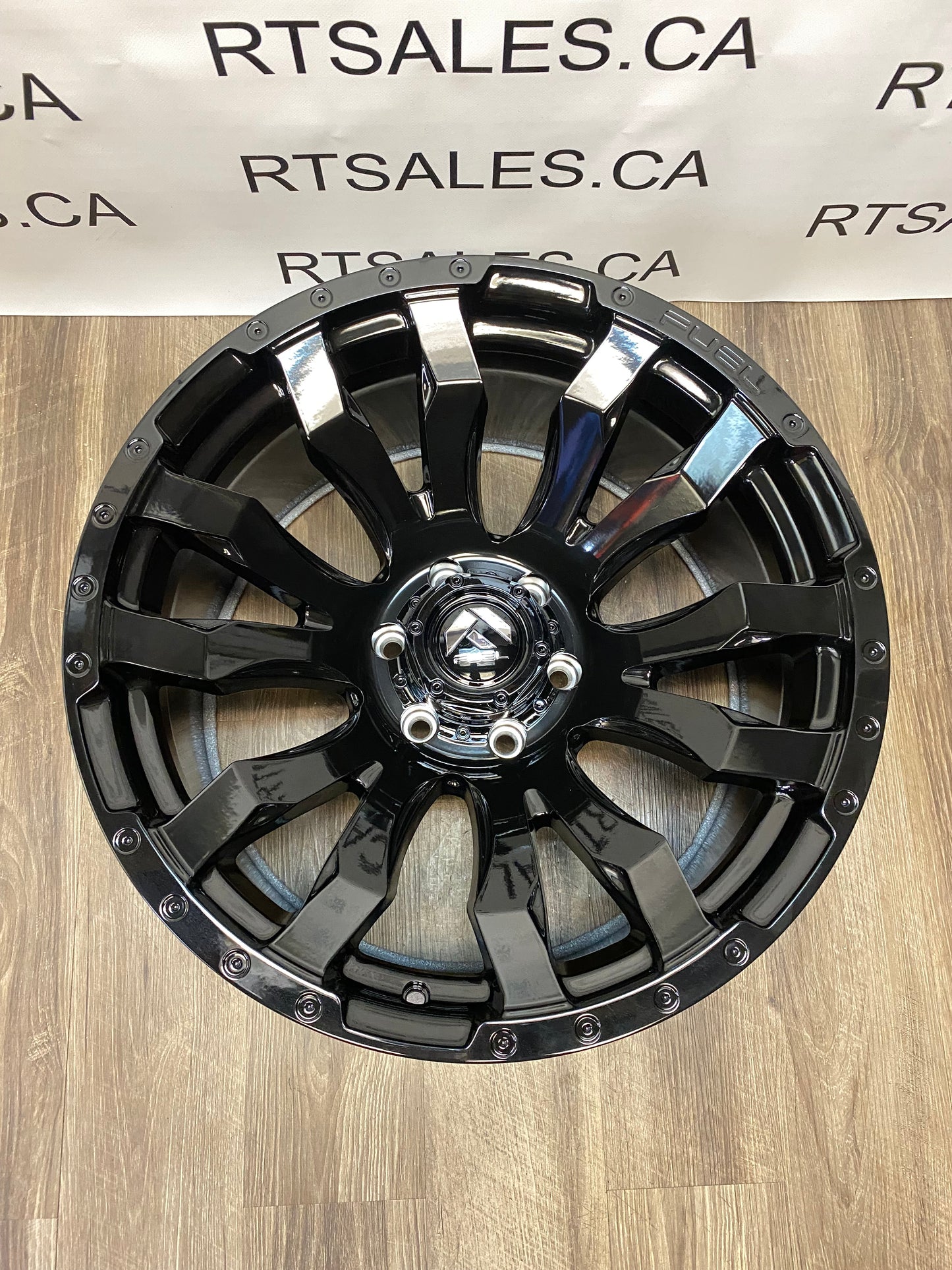 20 inch Fuel Blitz Rims 6x139.7 GM 1500 Ram
