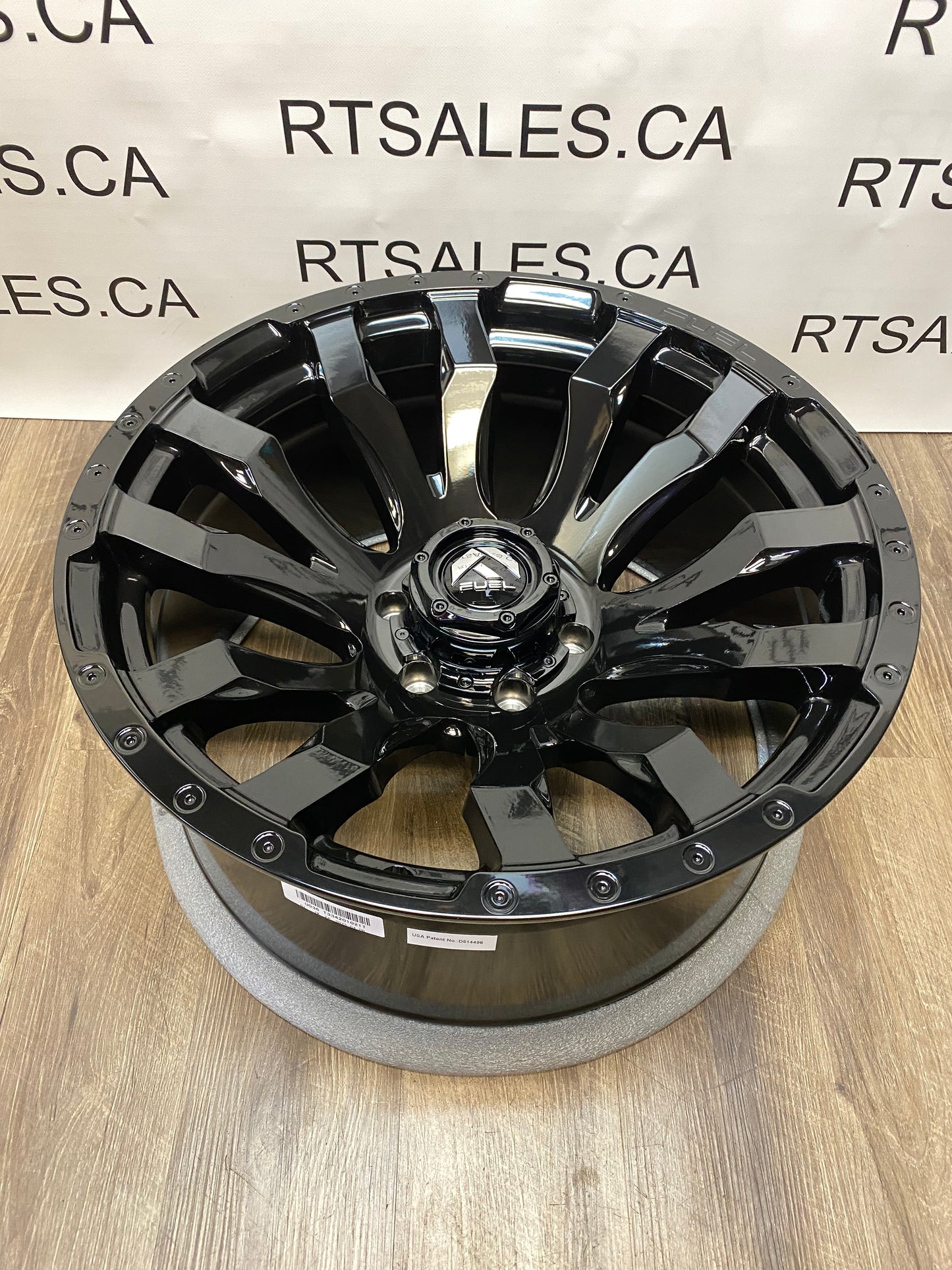 20 inch Fuel Blitz Rims 6x139.7 GM 1500 Ram