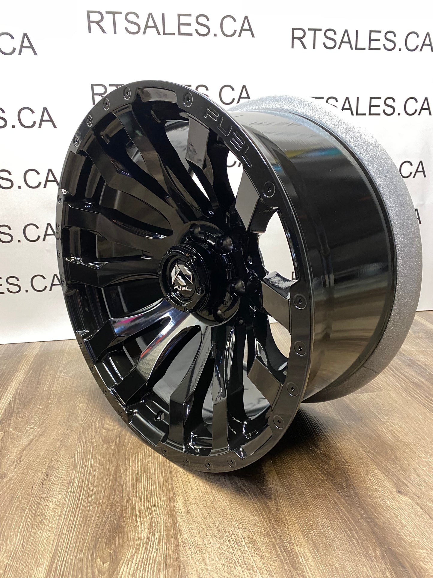 20 inch Fuel Blitz Rims 6x139.7 GM 1500 Ram