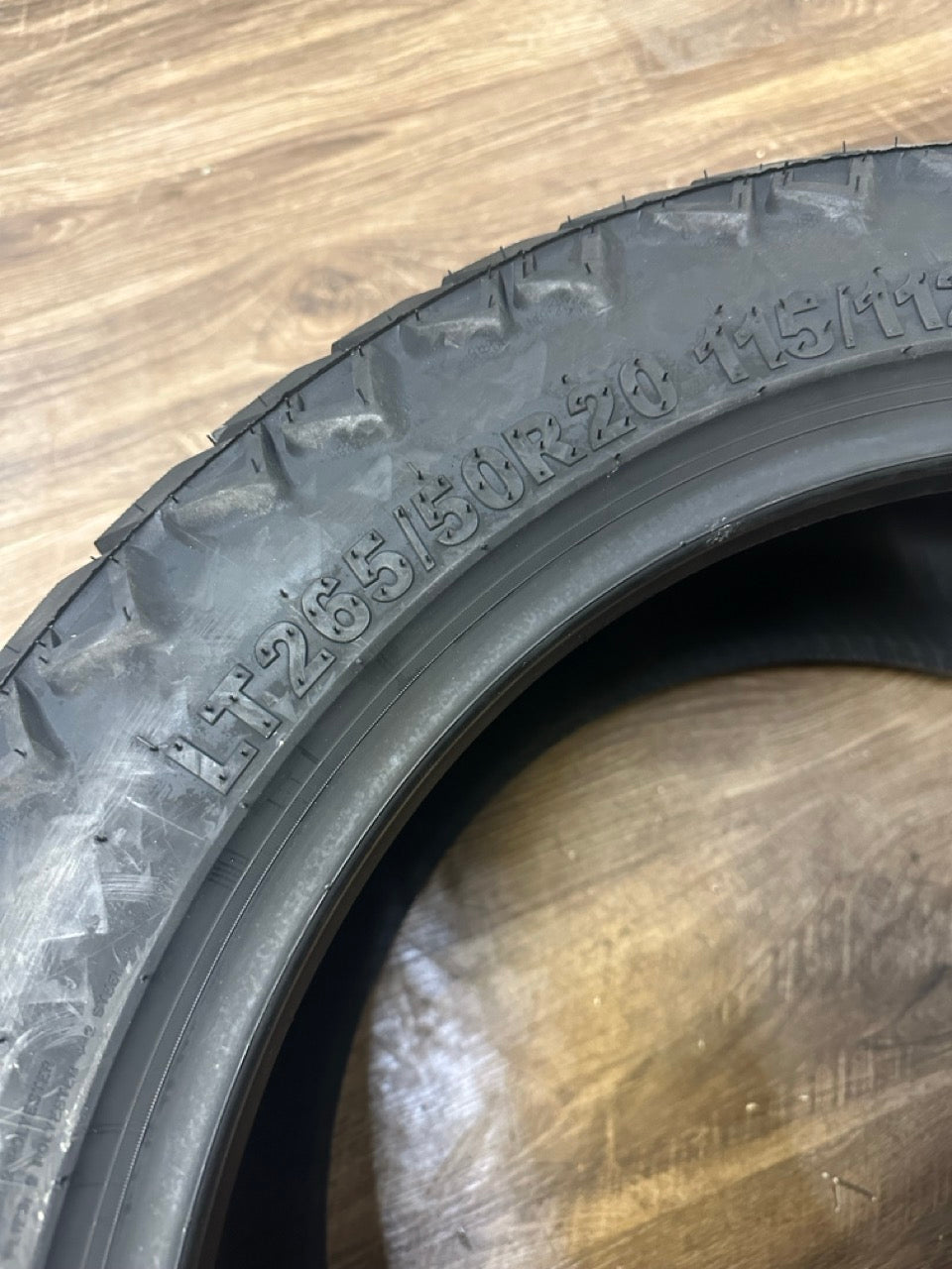 LT 265/50/20 Amp TERRAIN ATTACK A/T E All Season Tires