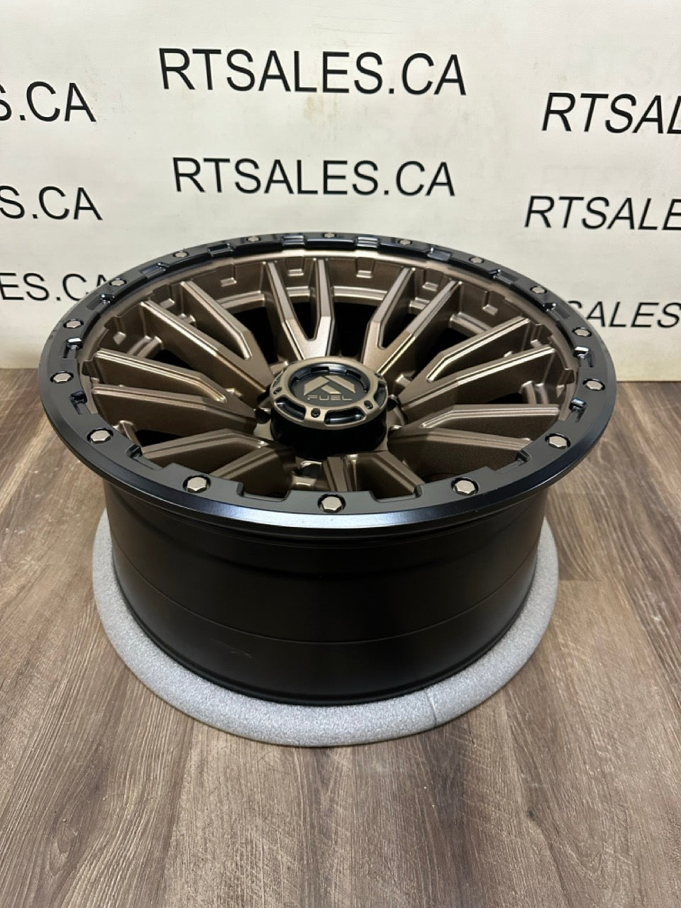20x10 Fuel Rebel Rims 8x165 Bronze