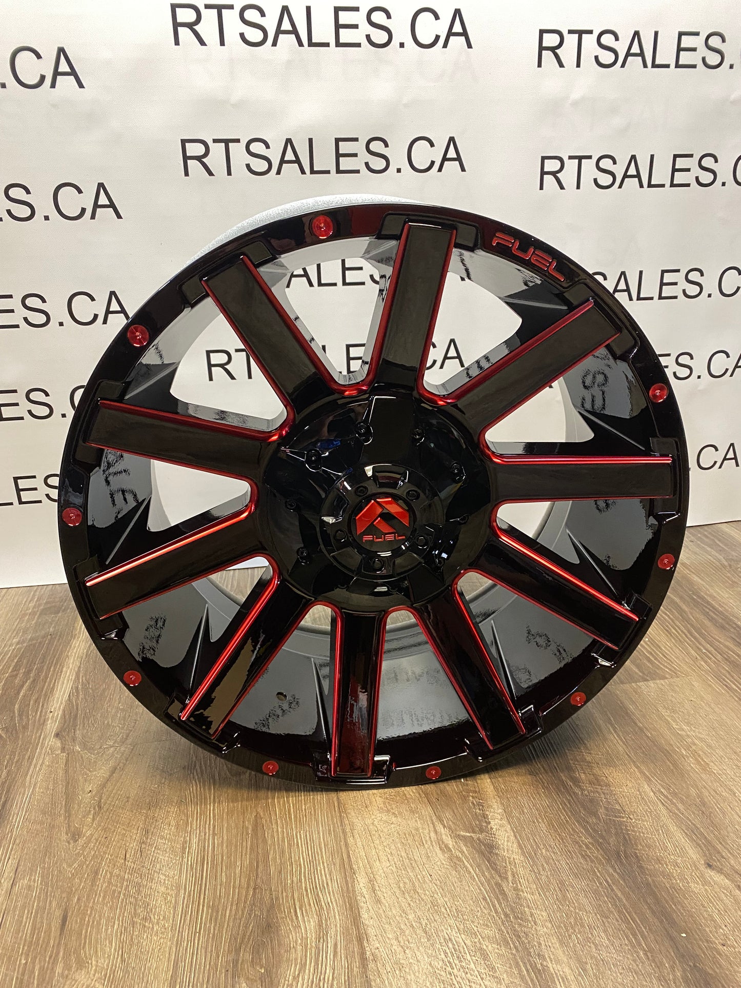 20x9 Fuel Contra Rims 8x165 Dodge Ram GMC Chevy 2500 3500