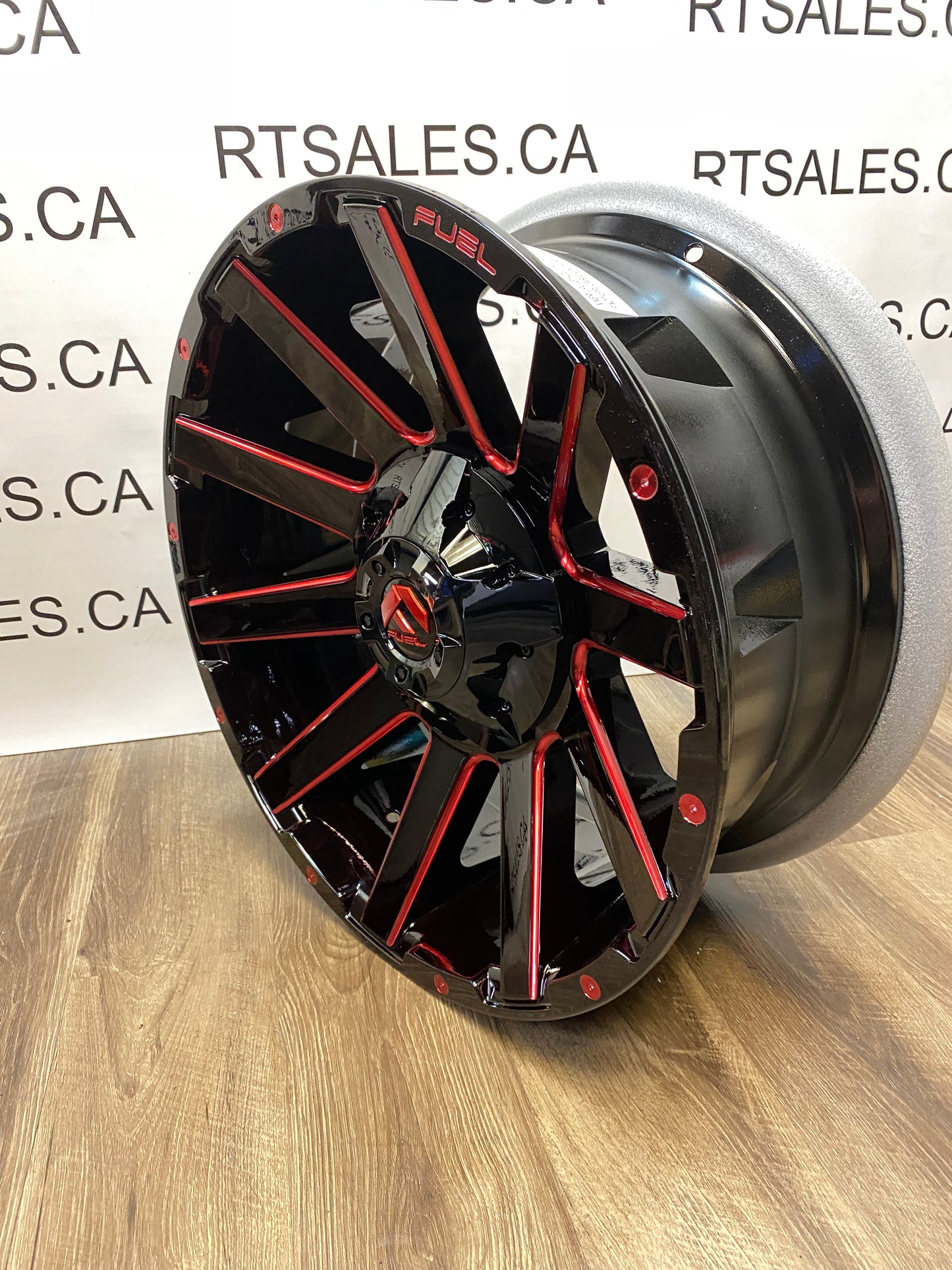 20x9 Fuel Contra Rims 8x165 Dodge Ram GMC Chevy 2500 3500