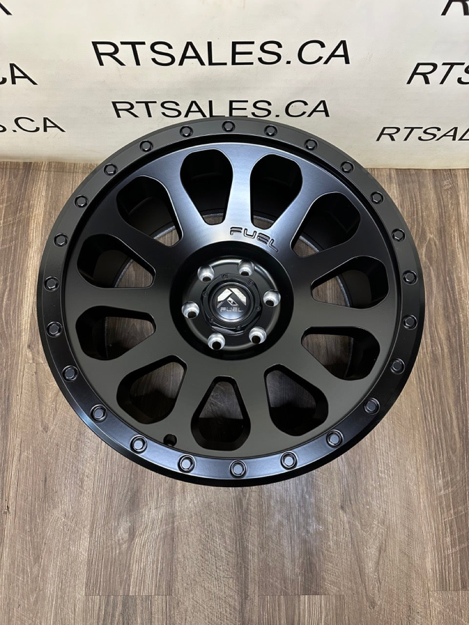20x10 Fuel Vector Rims 6x139.7
