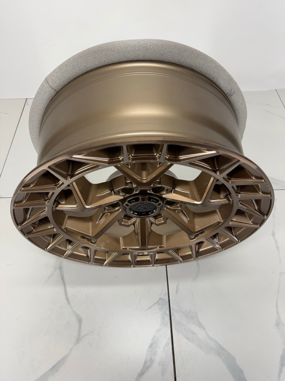 20x9 Fuel Charger Platinum Bronze Rims 6x135