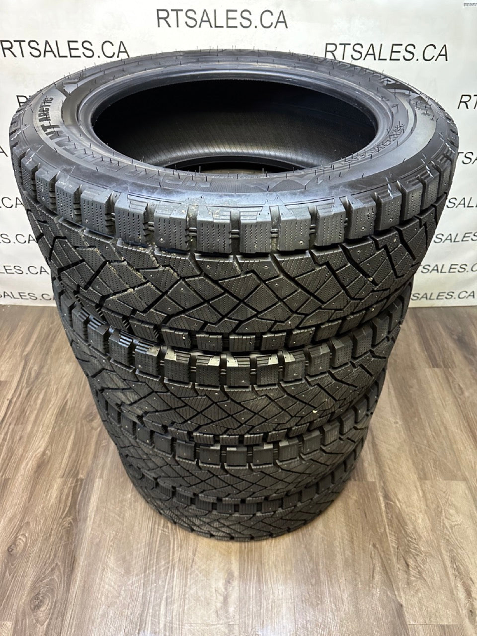 35x12.5x22 Predator MUTANT ICE E Winter Studded Tires (USED)