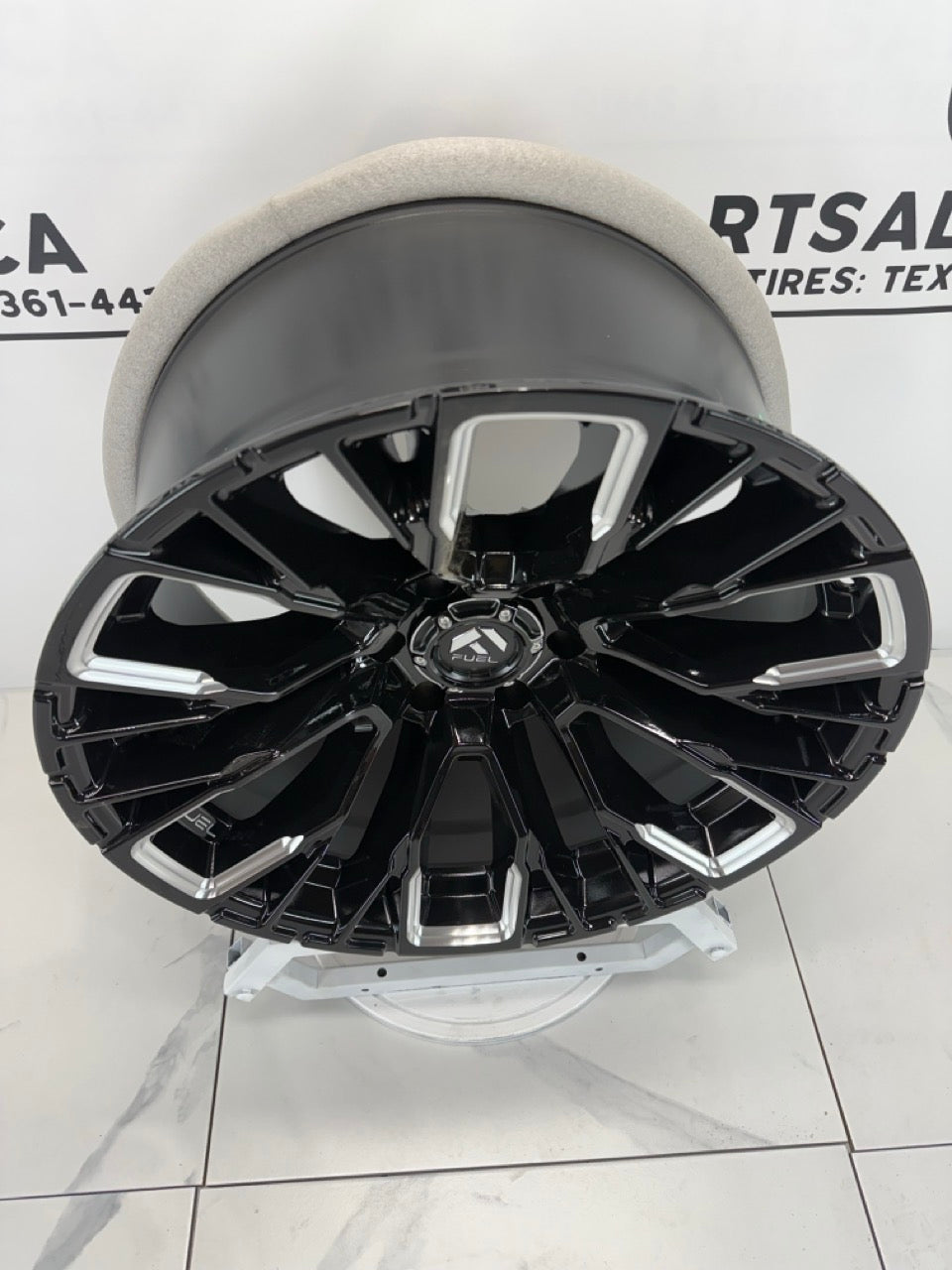 20x10 Fuel Rebar Rims 6x135