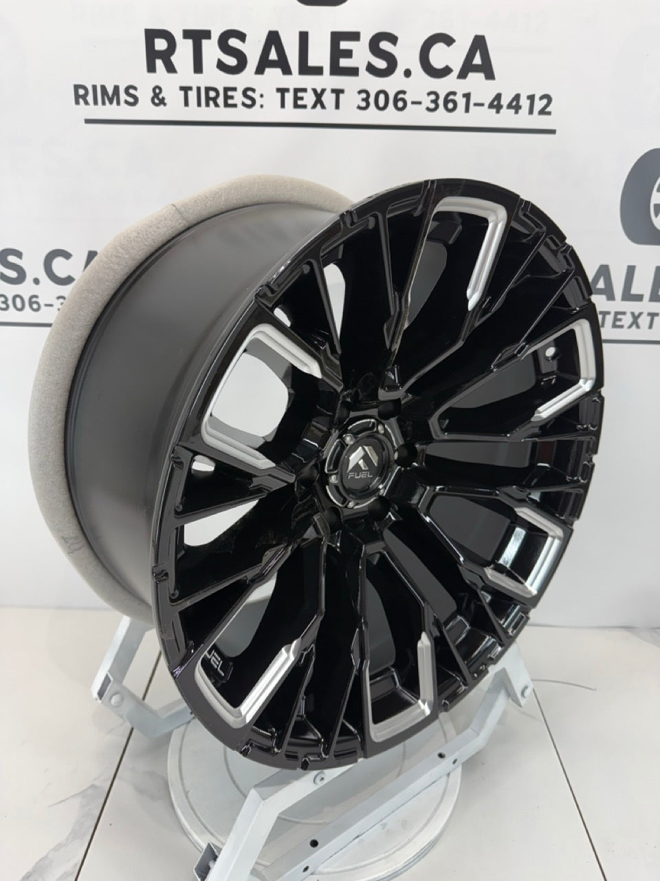20x10 Fuel Rebar Rims 6x135