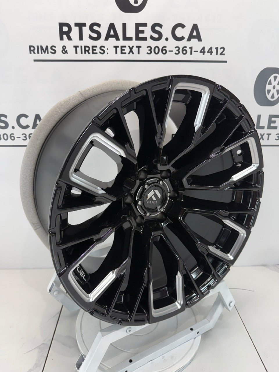 20x10 Fuel Rebar Rims 6x135