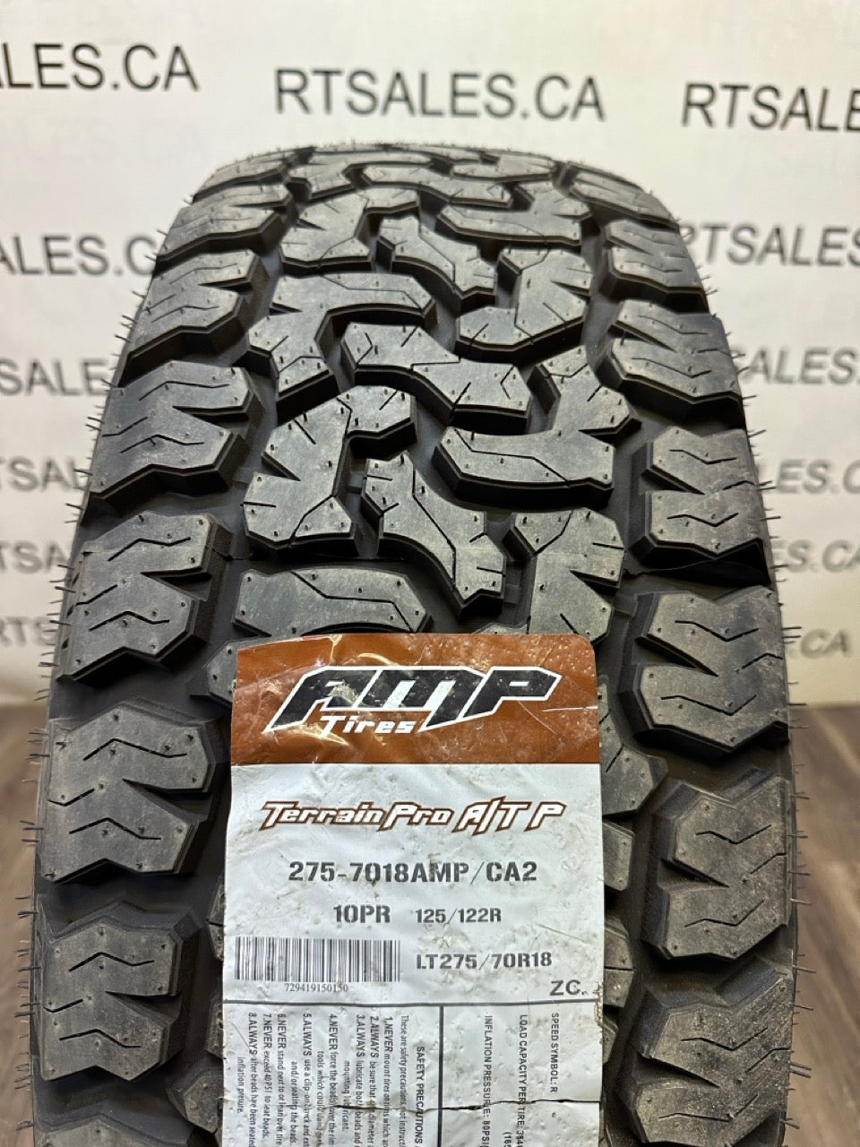 275/70/18 Tires 18x8.5 Replika R250 Rims 6x135 Ford F150