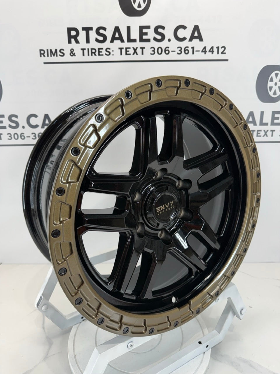 18x8.5 Envy FFT9 Rims 6x139
