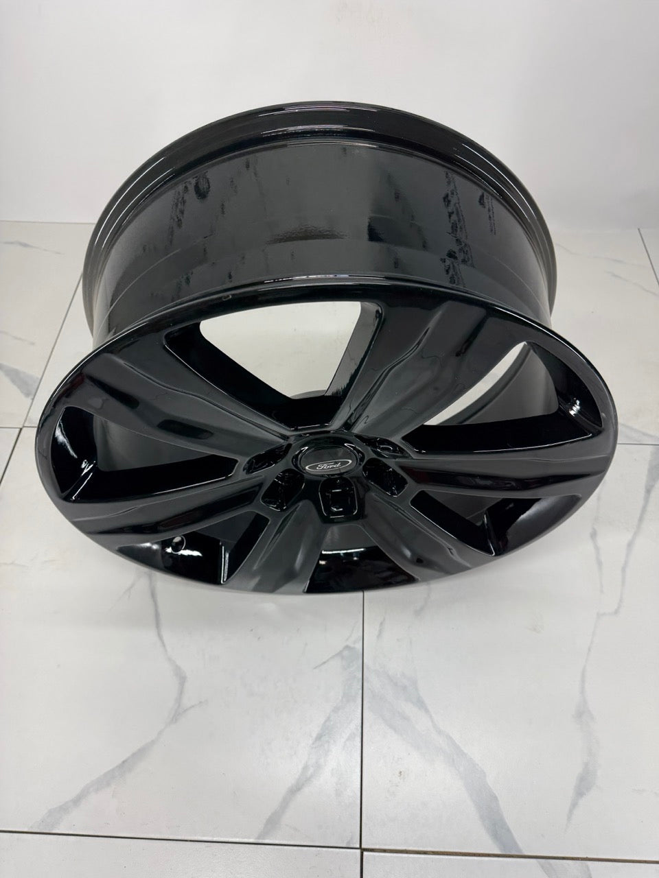22x9 Replica F-150 Platinum Rims Gloss Black 6x135