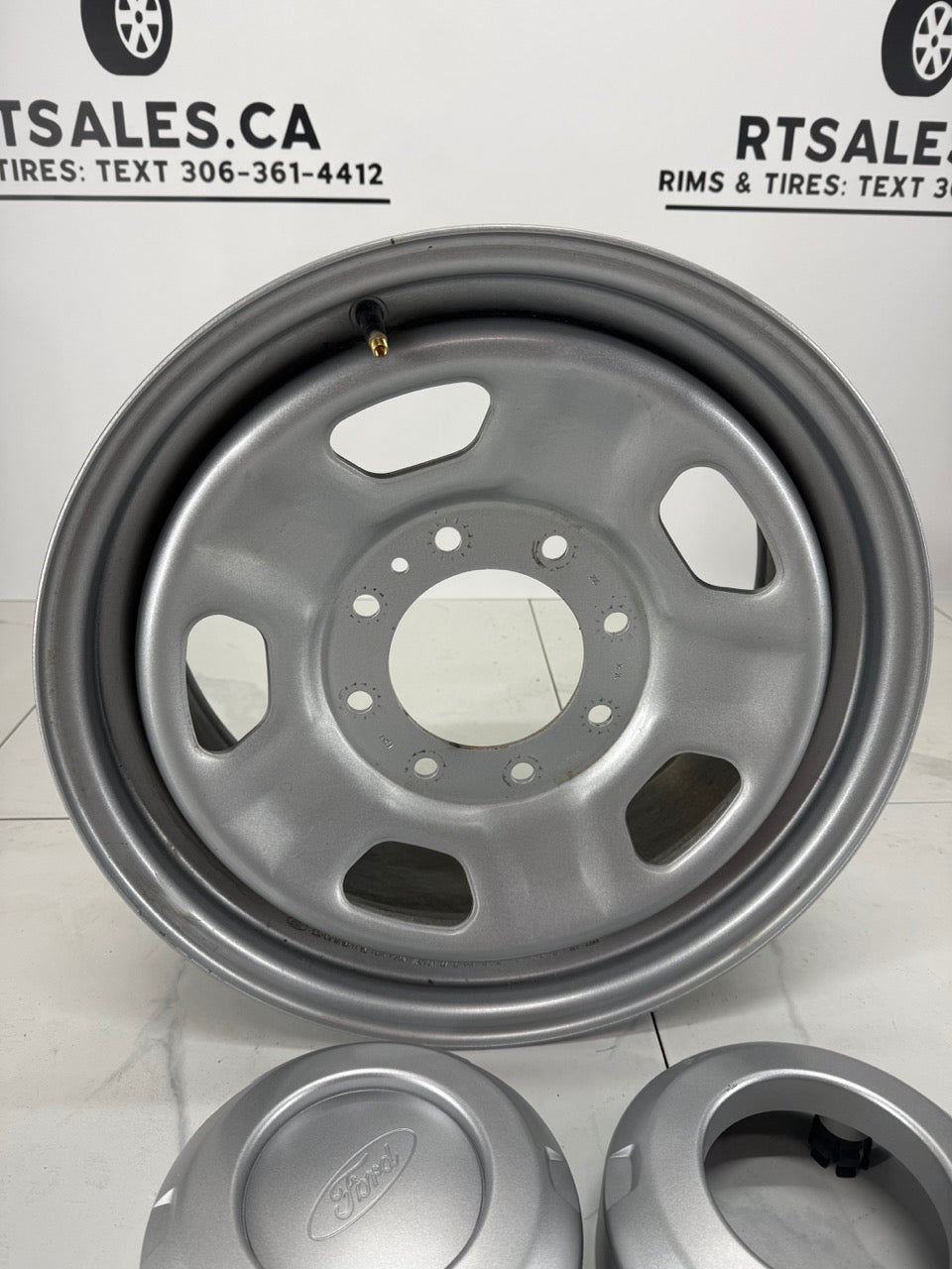 18x8 Ford F250/350 Super Duty OEM Steel Takeoff Rims 8x170